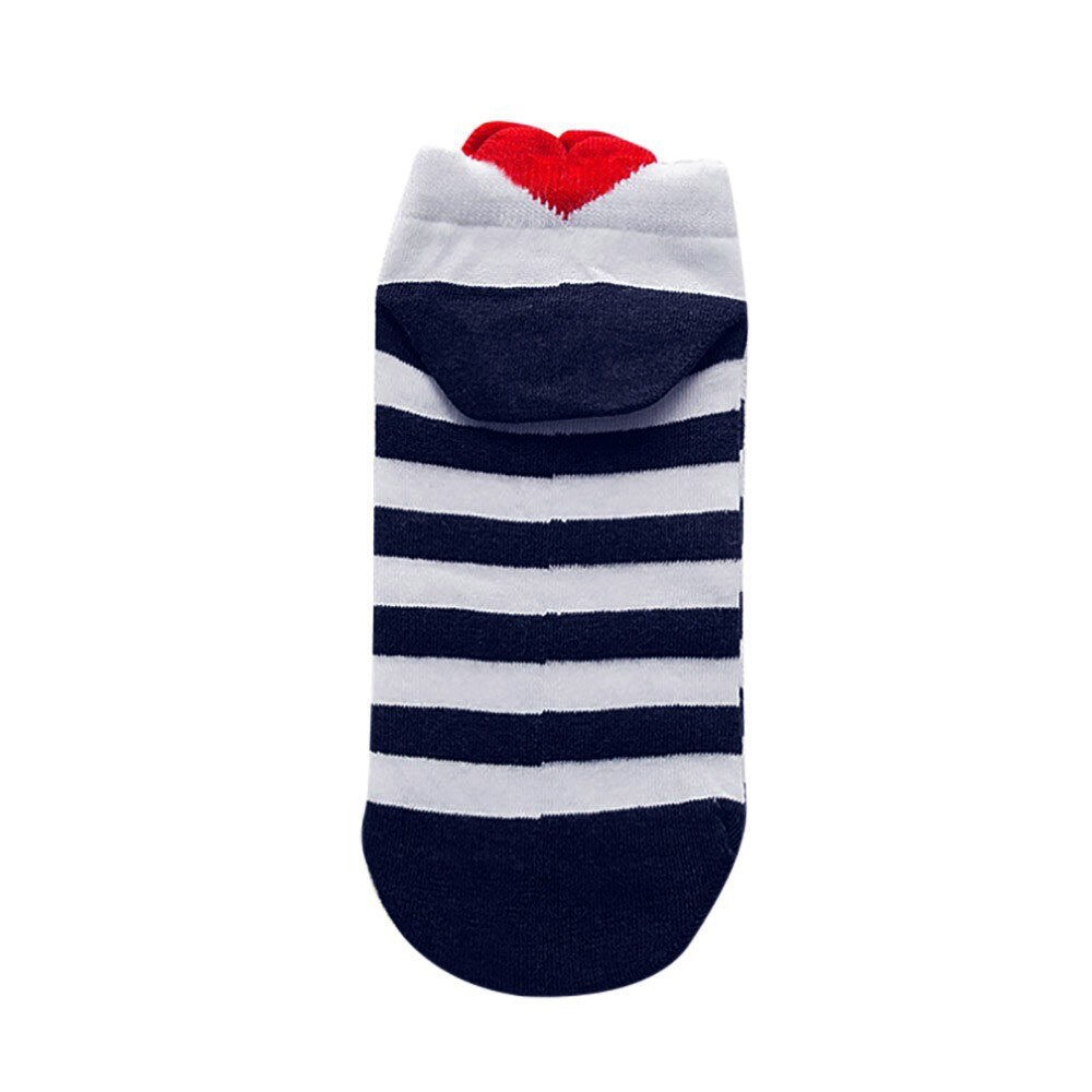 Nette Frauen Socken lässig Arbeit Herz-förmigen Baumwolle Liebe socken frauen Komfortable harajuku socken calcetines mujer