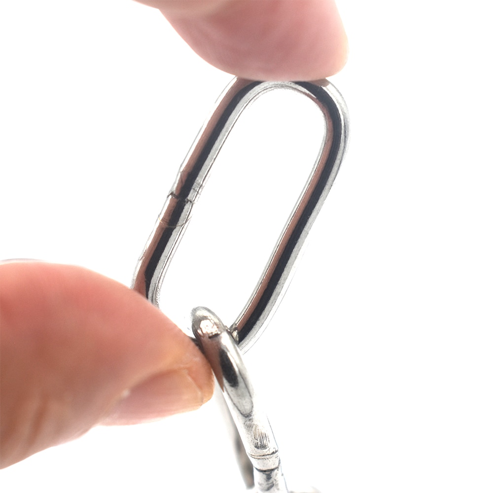 50cm/100cm długi ze stali nierdzewnej łańcuchy bezpieczeństwa 3mm grubość połączyć pierścienie łańcucha lekki łańcuch cewki robić zawieszenia ciągnięcie holowanie