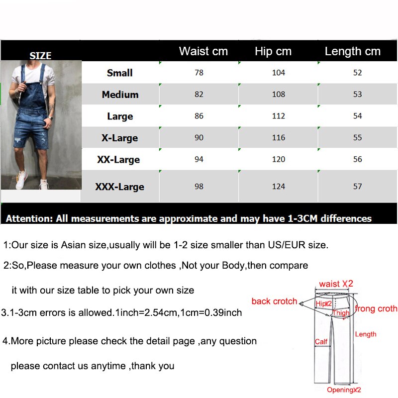 Pantalones cortos holgados a la para hombre, petos vaqueros rasgados para hombre, petos vaqueros informales para hombre, pantalones cortos hasta la rodilla