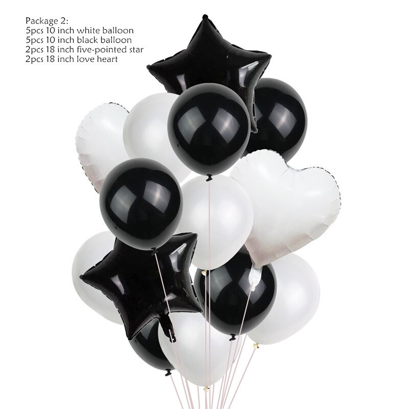 Rose Gold Balloons Wedding Decor Event Party Heart Balloons Foil Happy Birthday Balloons Air Balloon Birthday Party DIY Decor: I