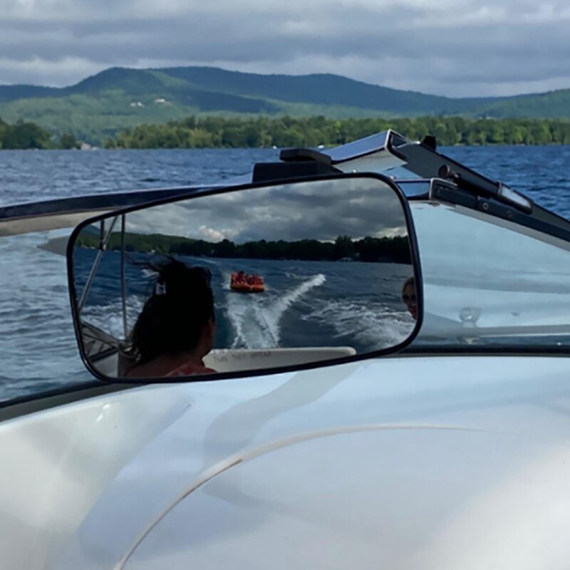 Rétroviseur marin universel, pour les bateaux de Ski, ponton, bateau de sport nautique, miroir de surf, miroir panoramique