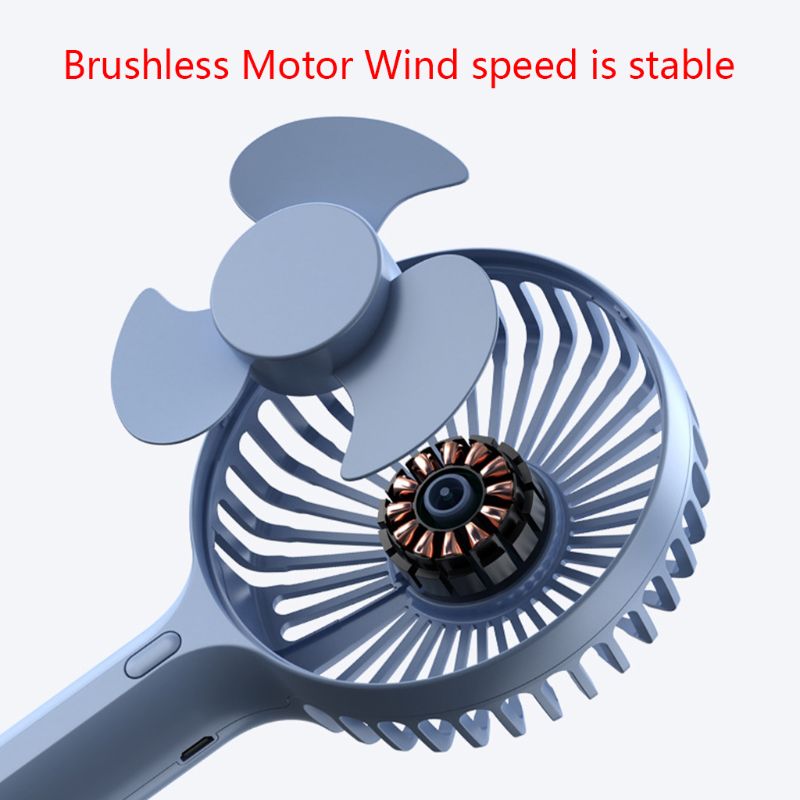 Summer Mini Cooler Handheld USB Portable Fan USB Rechargeable Fan Travel Outdoor Home Office Quiet Desk Fans