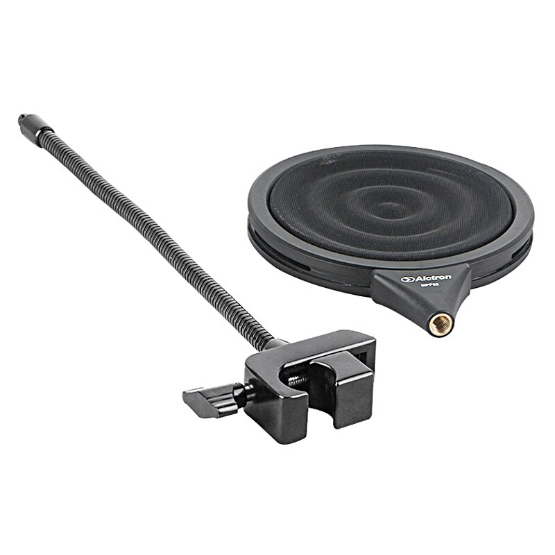 Alctron-filtro mpf02 para gravação em estúdio, performance de palco, material de metal duplo, com braçadeira de novo design