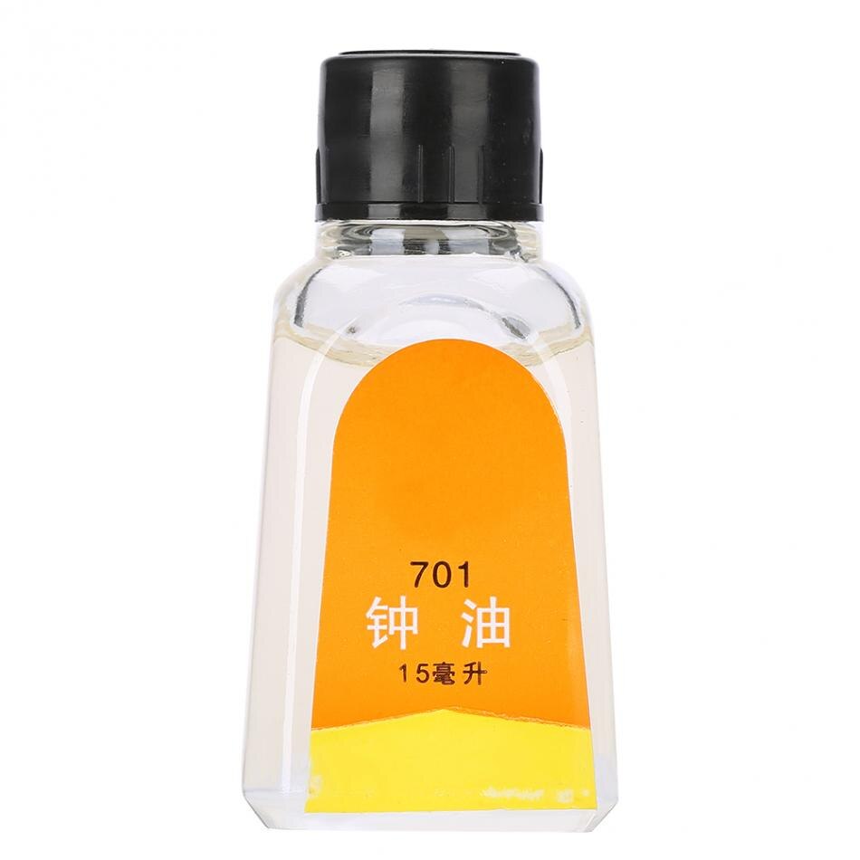 15Ml 701 Horloge Olie Voor Zakhorloge Alle Horloges Smerende Klok Smeerolie Cleaning Horloge Tool Accessoires Voor Horlogemaker