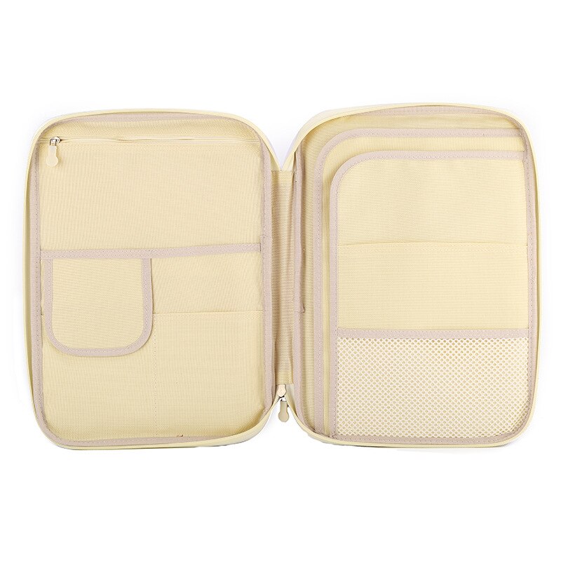 A4 Document Bag Portable File Folder Cute Cabinet Organizer Box for Ipad Storage Case Product Padfolio Multifunctional Fichario