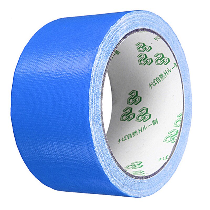 Vinyl Doek Single-Side 50mm x 10 m Duct Gaffa Gaffer Waterdichte Zelfklevende Reparatie Doek Tape Beste prijs