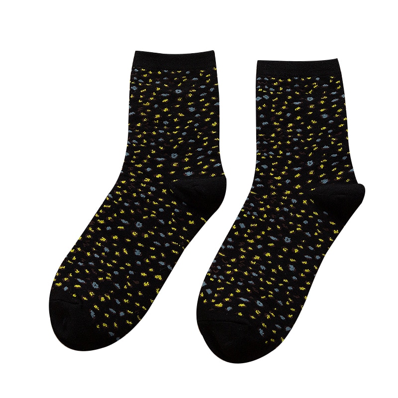 Calze da donna 2021 New Autumn Fashion calze alla caviglia a righe leopardate ragazze cotone stampato novità moda donna calze carine Lady