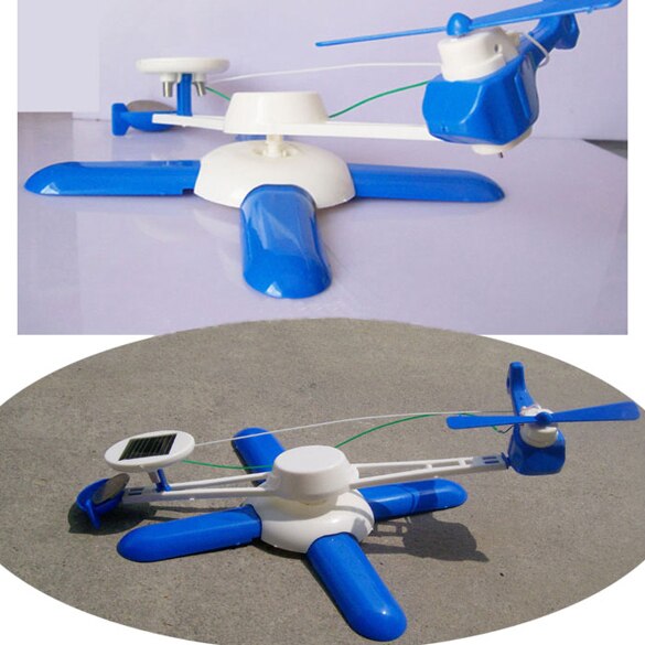 6 In 1 Robot Airboat Windmill Wheeler Helicoter DIY Assemble Solar Powered 88 88