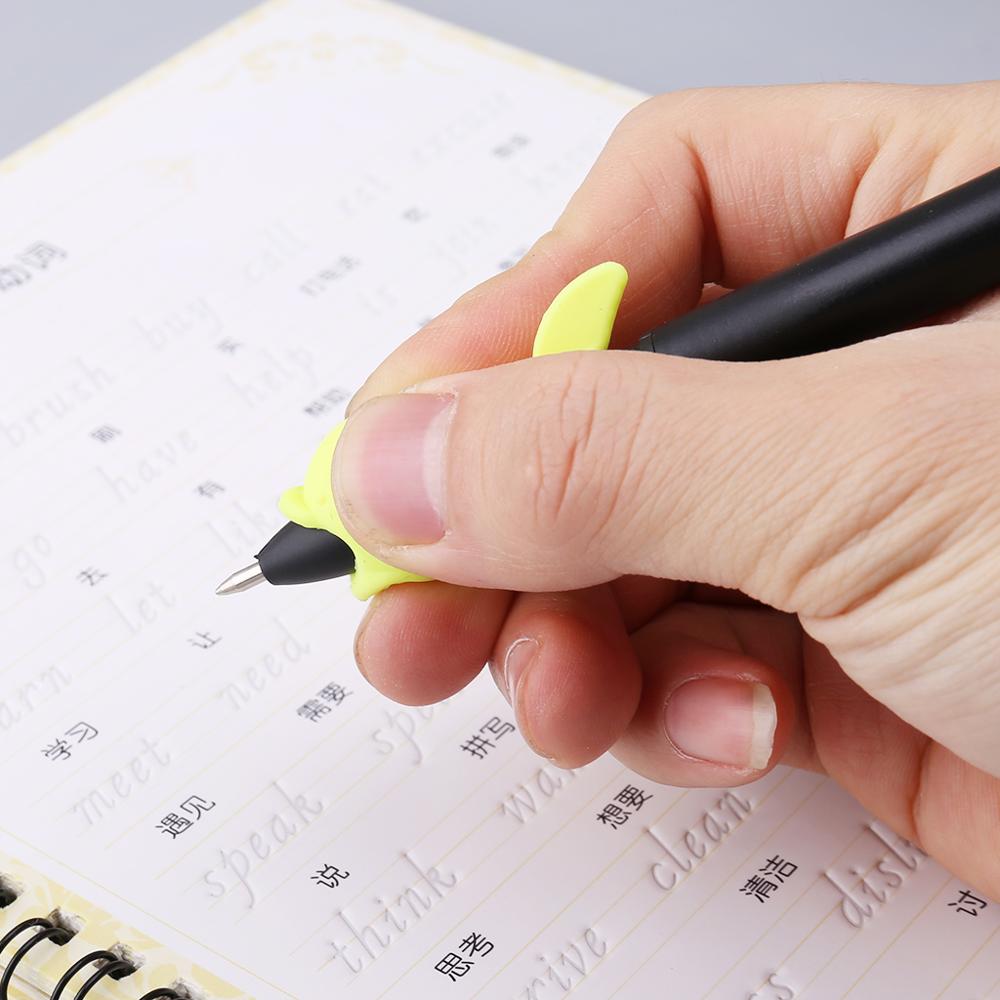 Auto Disappear Magic Ball Point Pen Disappearing Ink Refills Pen Gripper Set Save Paper Office School Supplies