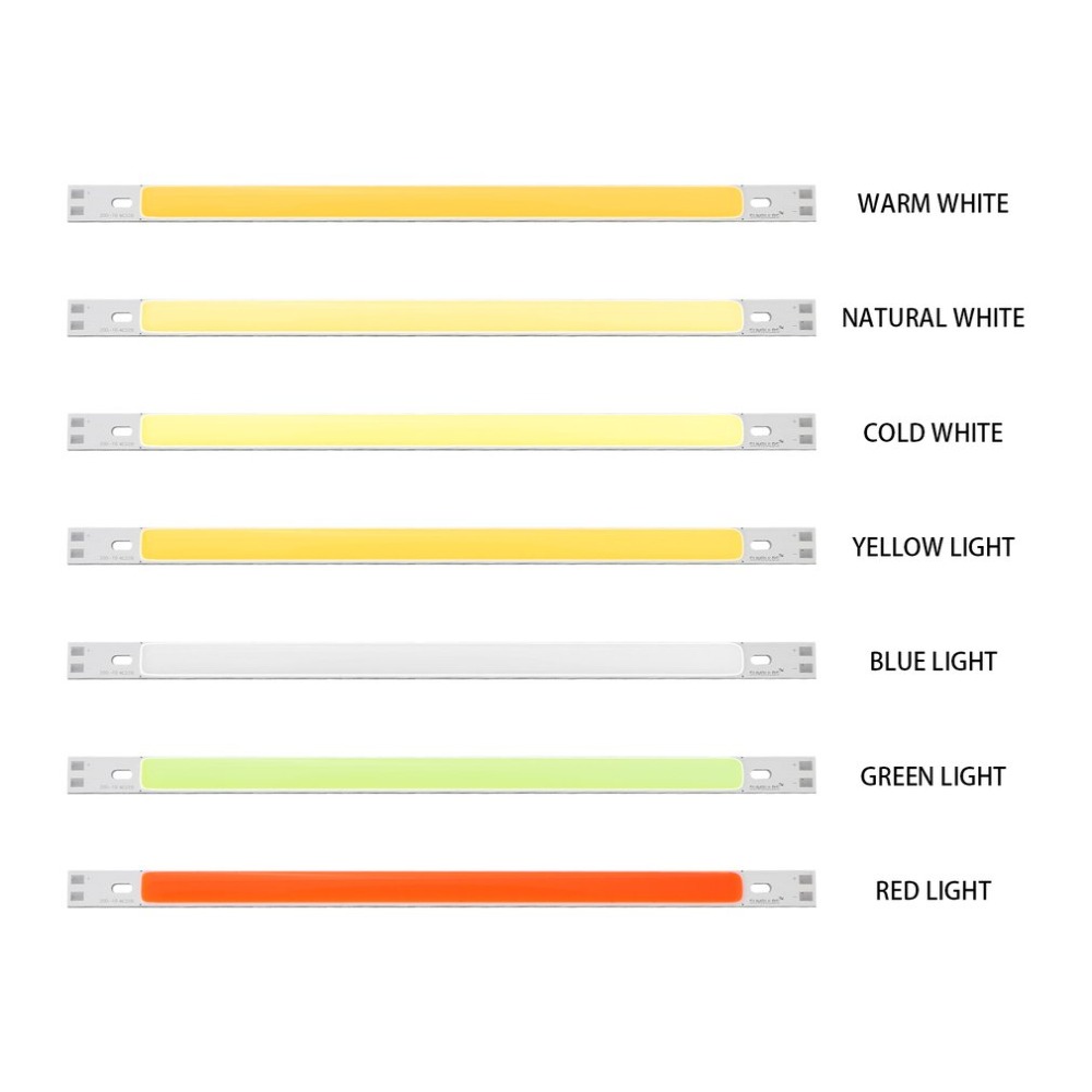 12 V-14 V 10W Led Light Strip 200*10 Mm Module Zeven Verlichting Kleuren Optionele Cob lamp Bar Diy Kit