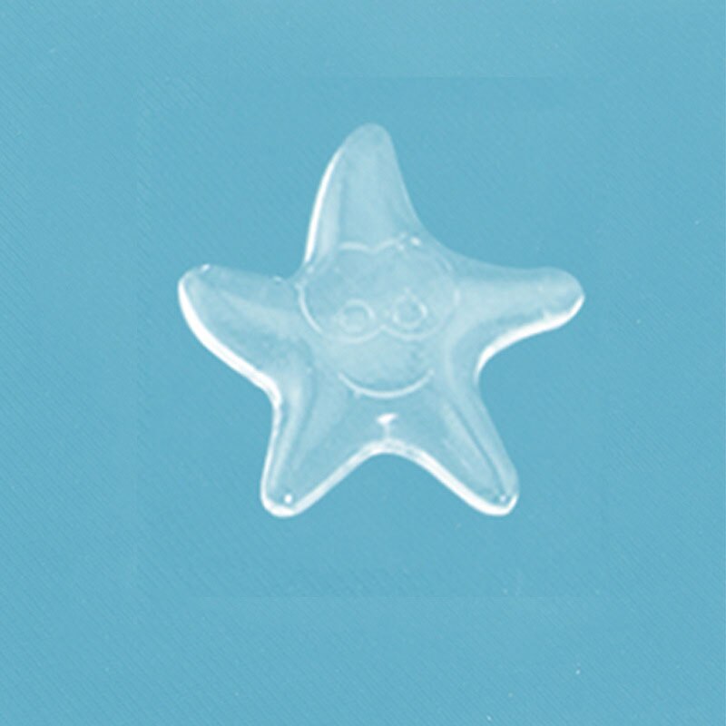 Poignée de porte anti-choc de sécurité, Protection murale transparente en PU, Protection des murs, étoile de mer, tendance butées de porte