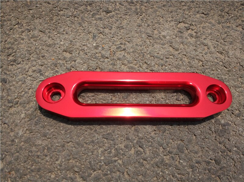 152mm aluminium trosse fairlead 4500 lbs vinsj fairlead for syntetisk tau fairlead 4wd 4 x 4 recovery atv tilbehør