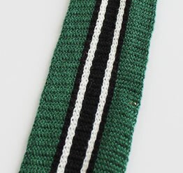 1 meter gestreepte tape, katoenen breiband, sportbroek, stoffen band, rekbare kant, linten, doe-het-zelf kleding, accessoires: A   2.7cm