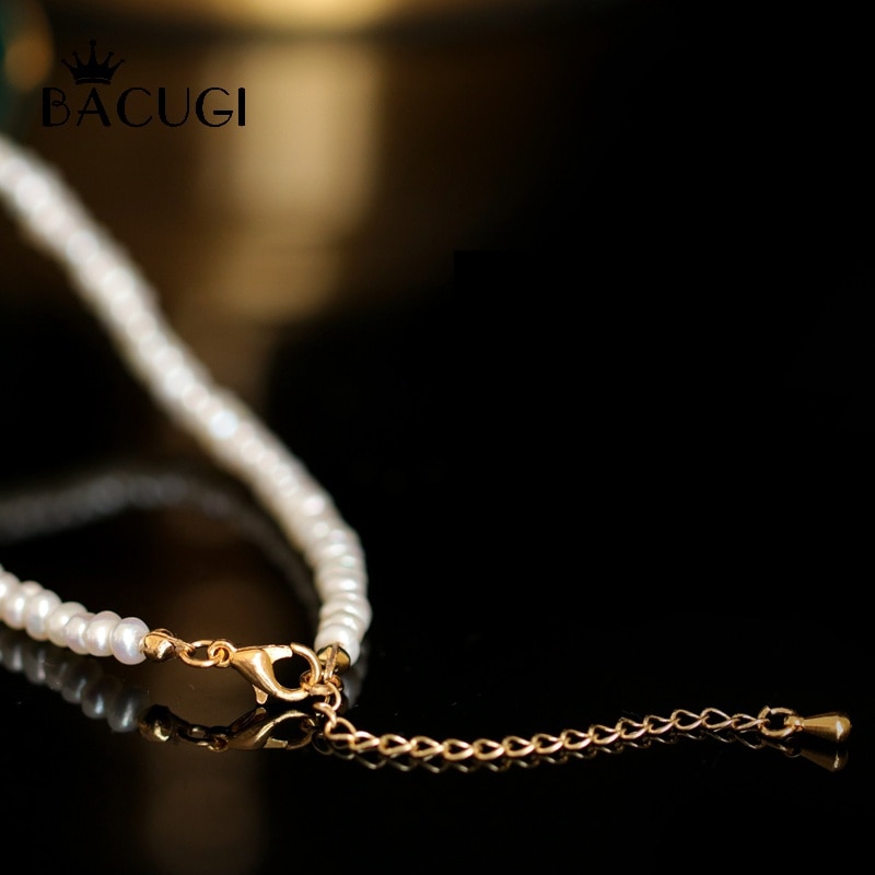 Origineel Natuurlijke Zoetwater Barok Parel Ketting Voor Vrouwen Party Wedding Party Fijne Sieraden