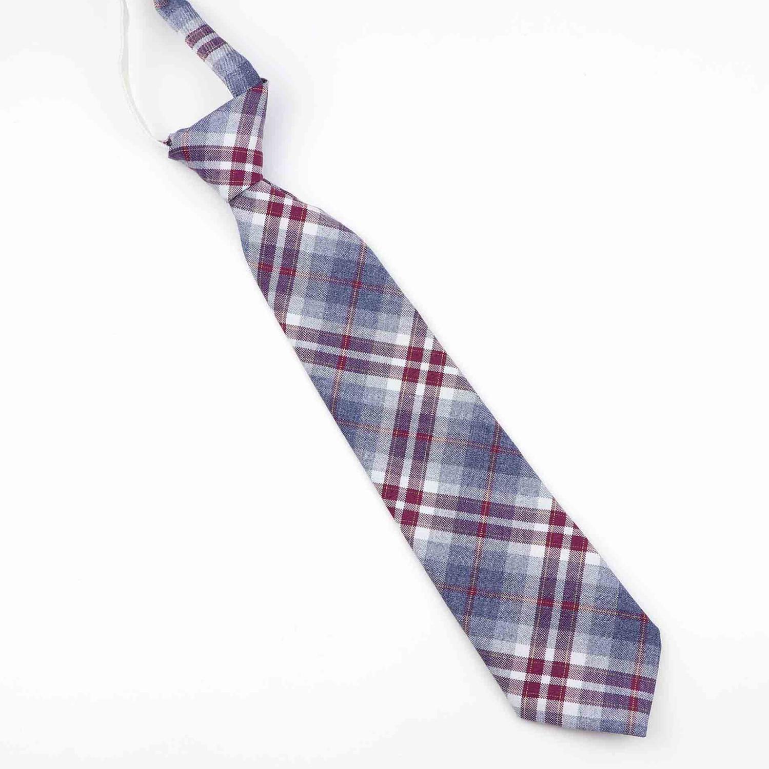Student Lui Slim Stropdas Skinny Stripped Tie Eenvoud Elastische Band 7 Cm Breedte 33 Cm Lengte Partij Formele Mannen kids Banden: 13