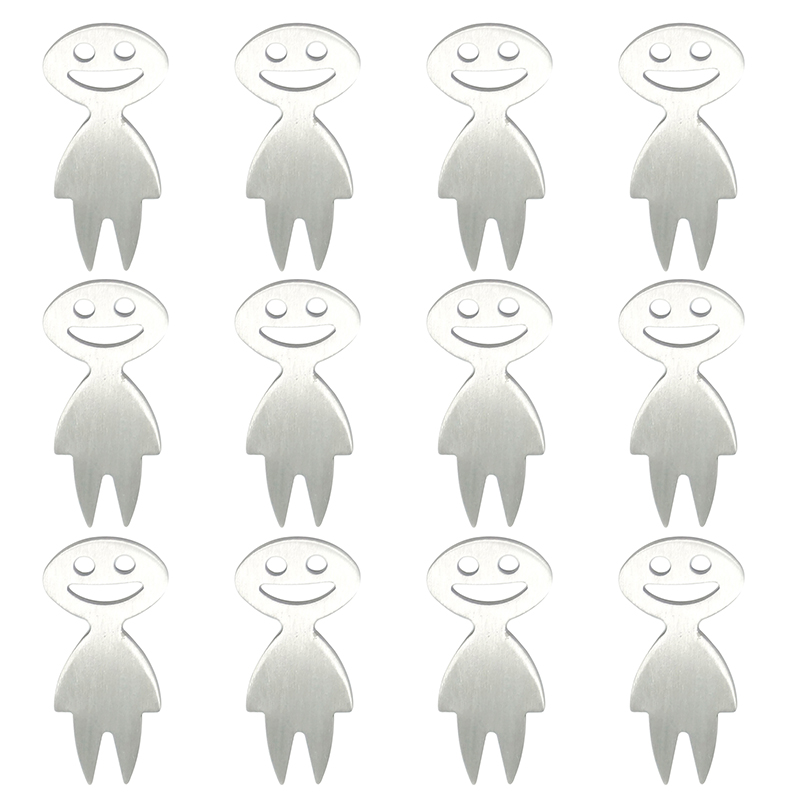 8pcs Animal Fruit Fork Set Cartoon Mini Kids Snack Cake Dessert Stick