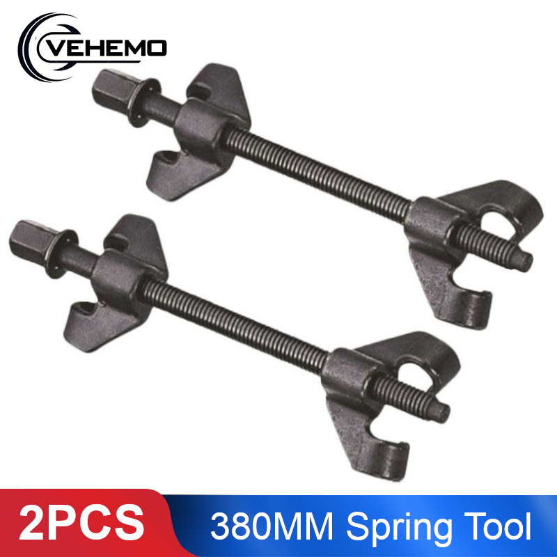 1Pair Universal Automotive Car Set Coil Spring Compressor Suspension Clamp Tool 380MM Heavy Duty Automobile