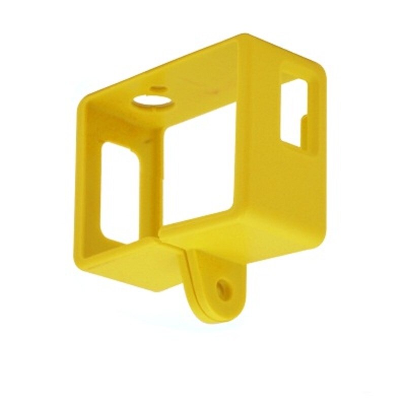 SJCAM SJ4000 Air Protective Frame Case Cover Accessories for SJ4000 Wifi /SJ4000 Plus Soocoo c30 C30R H9 R H3 H8 Action Camera: yellow frame