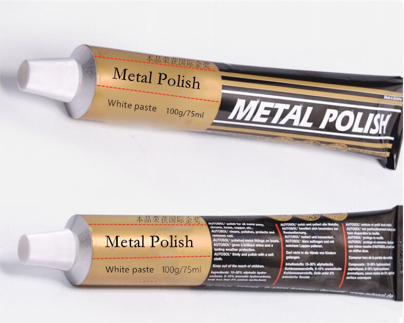 Metaalpoets roestreiniger metaalreparatiepasta slijpen roestverwijderaar anti-roest 100g