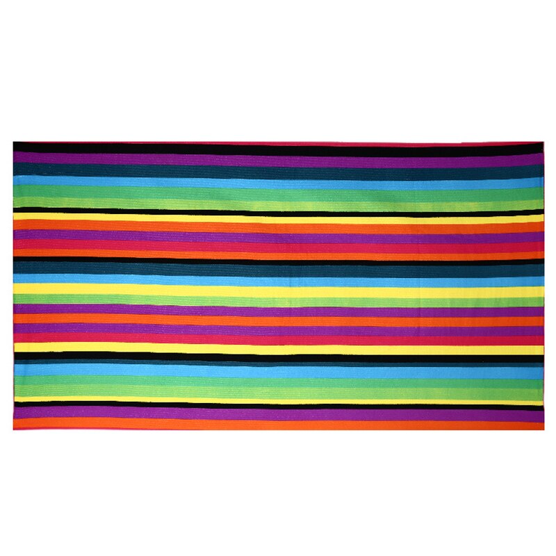 100*180 Telo da Bagno di Lusso Super-Assorbente Toallas Microfibra Sport Asciugamani da Spiaggia Morbido di Stampa in Microfibra Asciugamani (Colori della Banda)