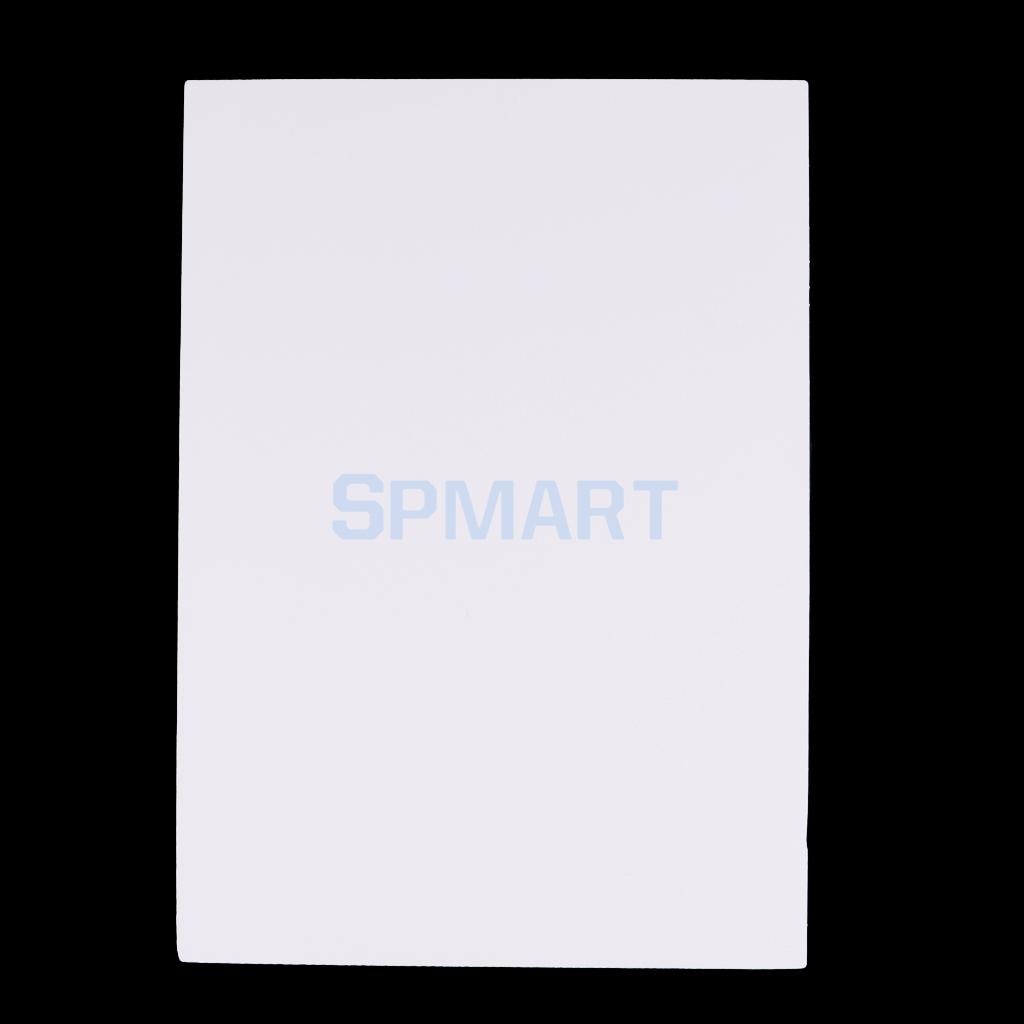 5Pieces White PVC Foam Board Sheets 2/3/5/7mm Model Building for Sign Mounting Foamboard Display