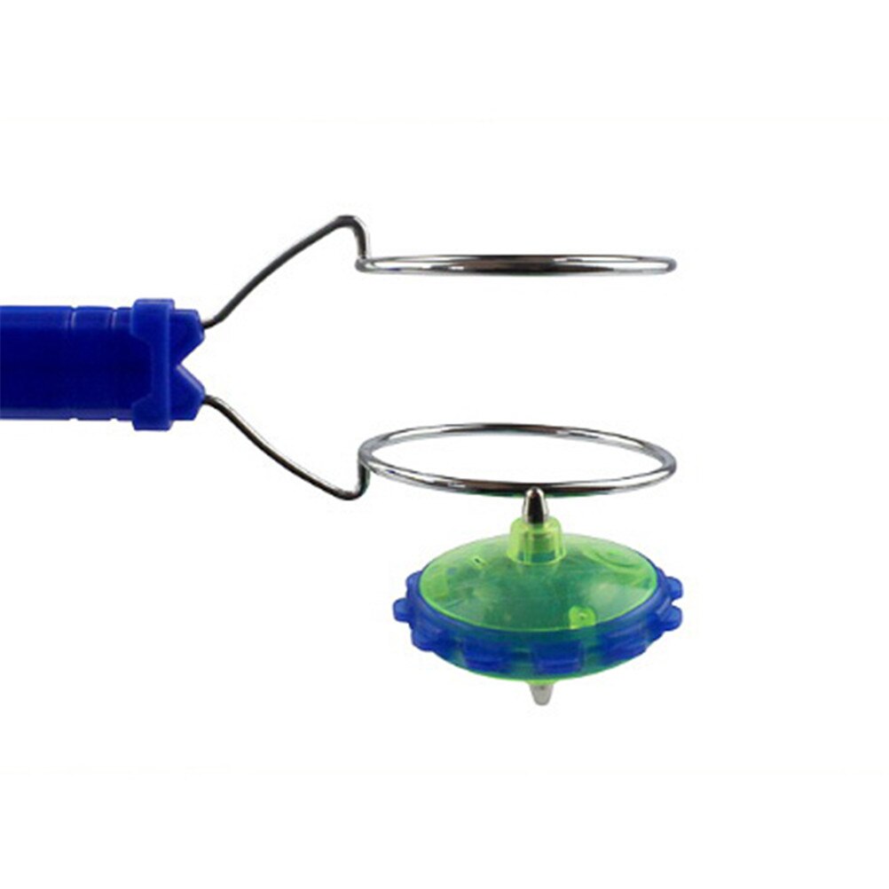 1pc ledde snurr topp magnetiske gyro hjulbane leketøy bauble fargerik glans barn