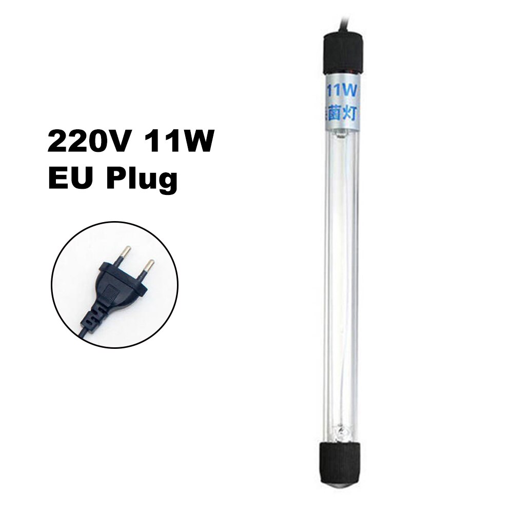 Aquarium Uv Verlichting Aquarium Sterilisator Uv Lamp Desinfectie Waterzuiveraar 5 W/7 W/9 W/ 11 W/13 W Uv Lamp Sterilisator Aquarium Verlichting: 11W EU Plug