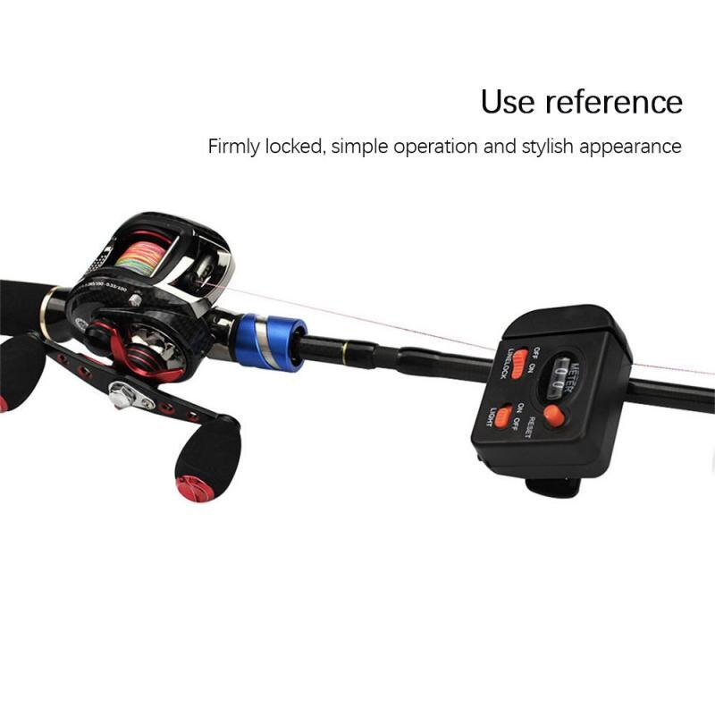 Fishfinder Mechanische Handmatige Vislijn Lengte Teller Vislijn Teller Vislijn Teller Vlot Vissen Lengte Meter