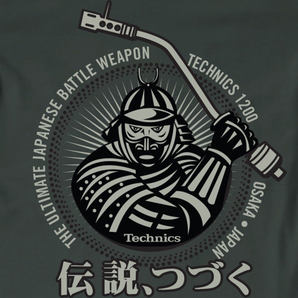 Technics / Dmc T-Shirt Samurai Dj Brand-Clothing Hip-Hop Simple Splicing Tee Tops 3D Printed T-Shirts