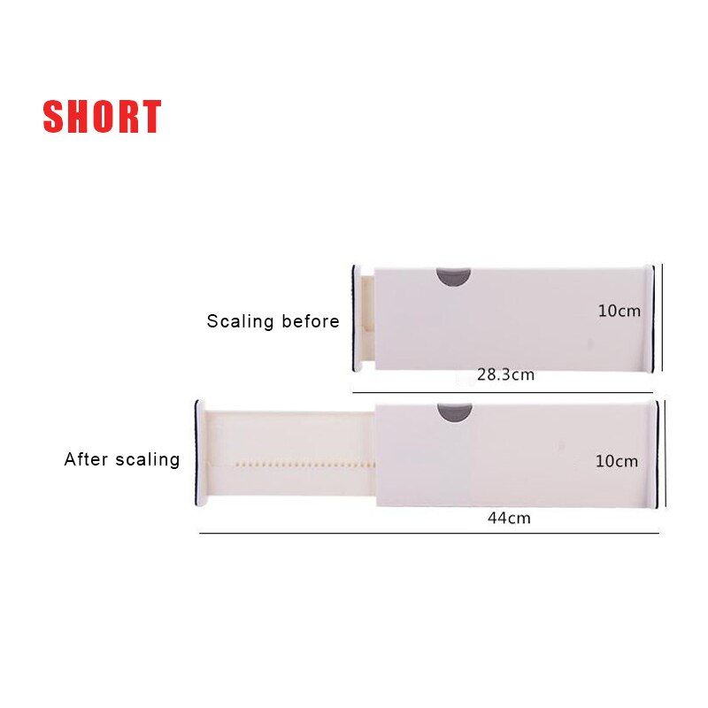 Retractable Adjustable Drawer Divider Holder Partition Drawer Organizer Storage Clapboard Dividers Target For Clothes & Kitchen: 04