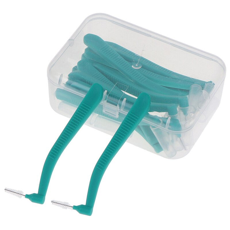 L Form Push-Pull Interdentalbürste 10/20Pcs Oral Care Teeth Bleaching Dental Tooth Pick Zahn Kieferorthopädie zahnstocher Zahnbürste