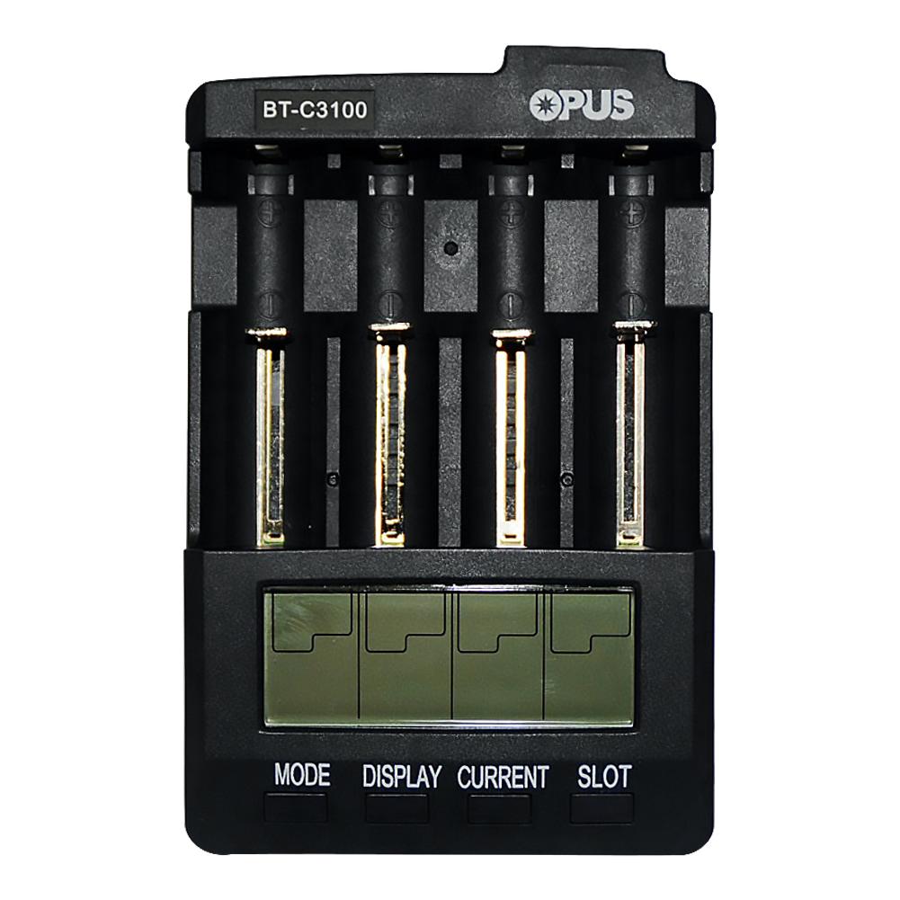OPUS BT-C3100 V2.2 Four Slots Smart Rechargeable L... – Vicedeal