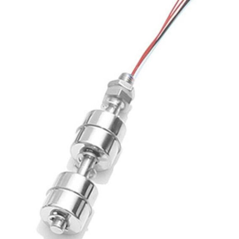 100mm Stainless Steel Float Switch Water Tank Liquid Level Sensor Double Ball Float Switch Water Tank Flow Sensor: Default Title