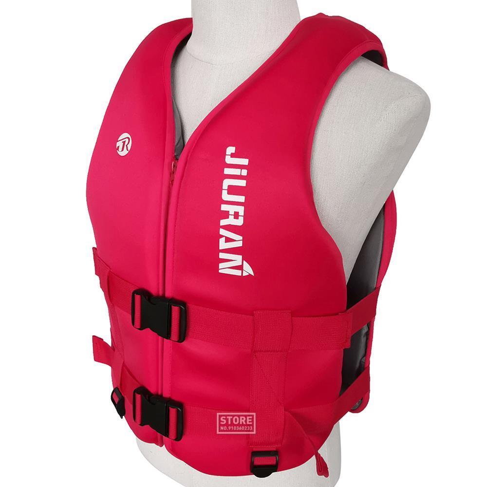 Kamizelka ratunkowa kamizelka surfingowa kajak Wakeboard kamizelka ratunkowa motorówki tratwa łódź ratunkowa Drifting Jet Ski sporty wodne pływanie Rescue dorośli: Q0129 Red / L