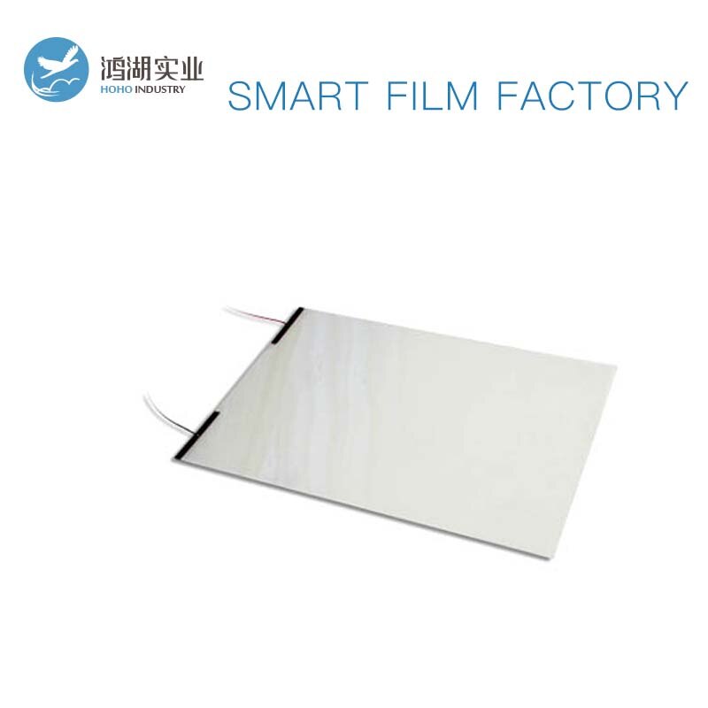 210 x 297mm 110/220v omskiftelig elektrisk hvid uigennemsigtig selvklæbende pdlc smart film vinduesdør til bagprojektionsskærm
