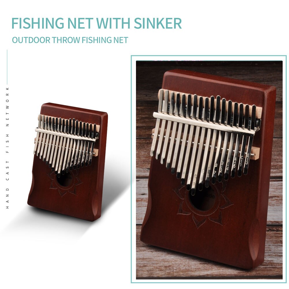 17 teclas Piano de pulgar Kalimba de madera de caoba instrumento Musical con el aprendizaje libro melodía martillo para principiantes Kalimba bolsa