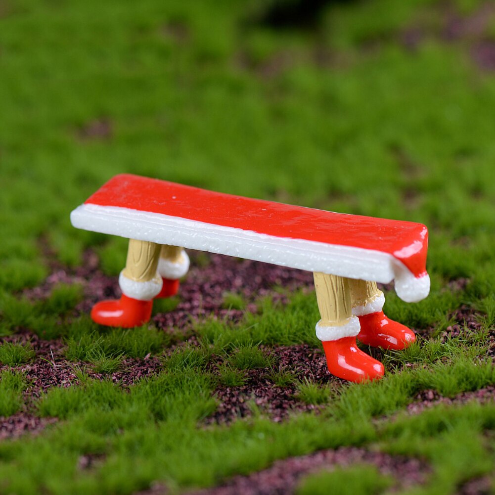 1pc decoratie micro landschap hars knutselen kerst eland hoed schattige dieren volksknutselen huisdecoratie kerst: 11
