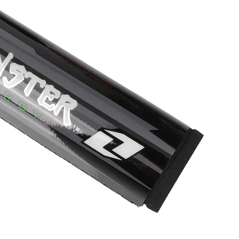 20 cm Motorrad-Lenkerpolster für Lenker – universelle Passform für Moto-Cross, ATV, Quad, Schmutz Fahrrad, BMX-Brustschutz aus weichem Schaumstoff, langlebig: Schwarz