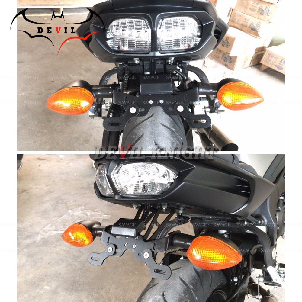 Registratie Kentekenplaathouder LED Licht Voor YAMAHA FZ1N FZ1 FZ8 Fazer FZ-1N Motorfiets Tail Tidy Fender Eliminator