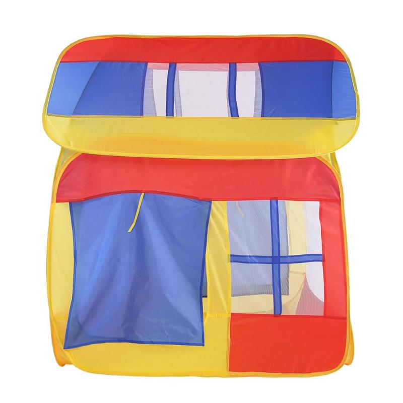 Child Camping Play Tent House Portable Kids Indoor Outdoor Playing House Toy Foldable Children Ocean Pit Pool Game Tents Toys