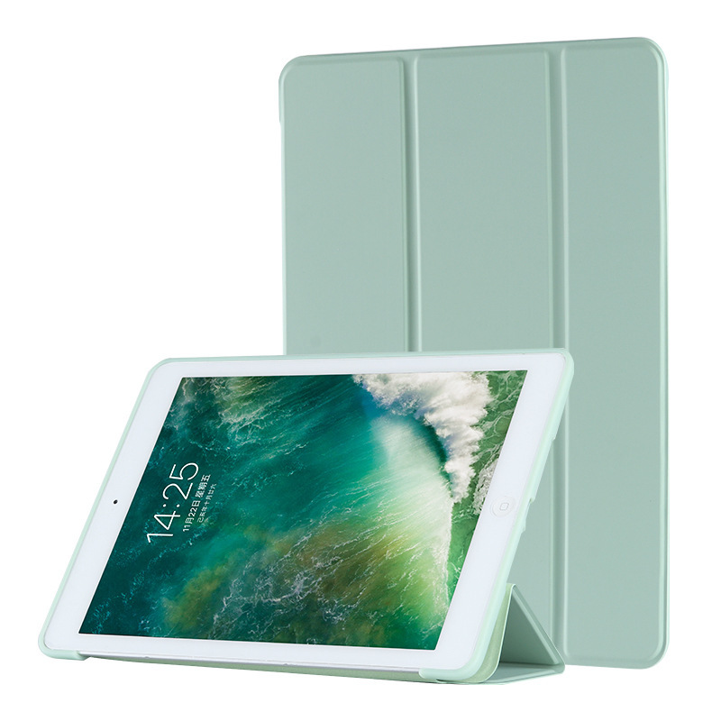 Pour Honor Pad 8 étui 12 pouces Tri-pliable en cuir PU souple Silicone support arrière coque de tablette pour Honor Pad 8 12 "2022 HEY-W09: green