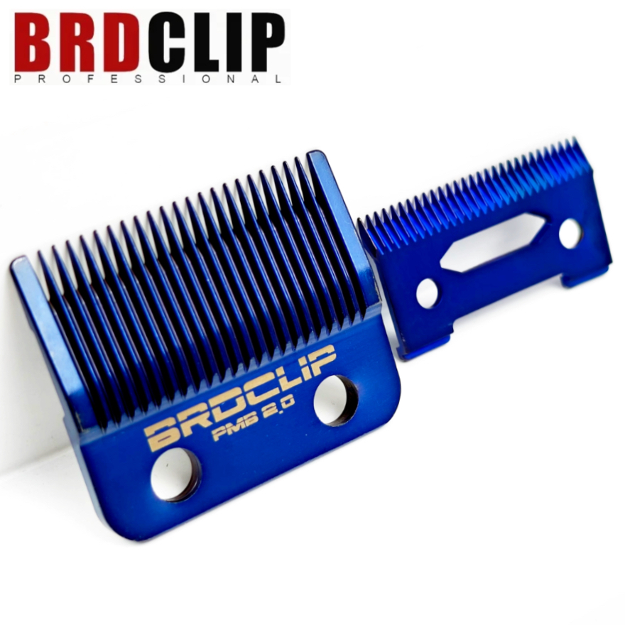 BRDCLIP Blade Original Replaceable Cutter Head for 2020C Madeshow M10 M5 Hair Clipper Titanium Plated Ceramics Blade: Orange