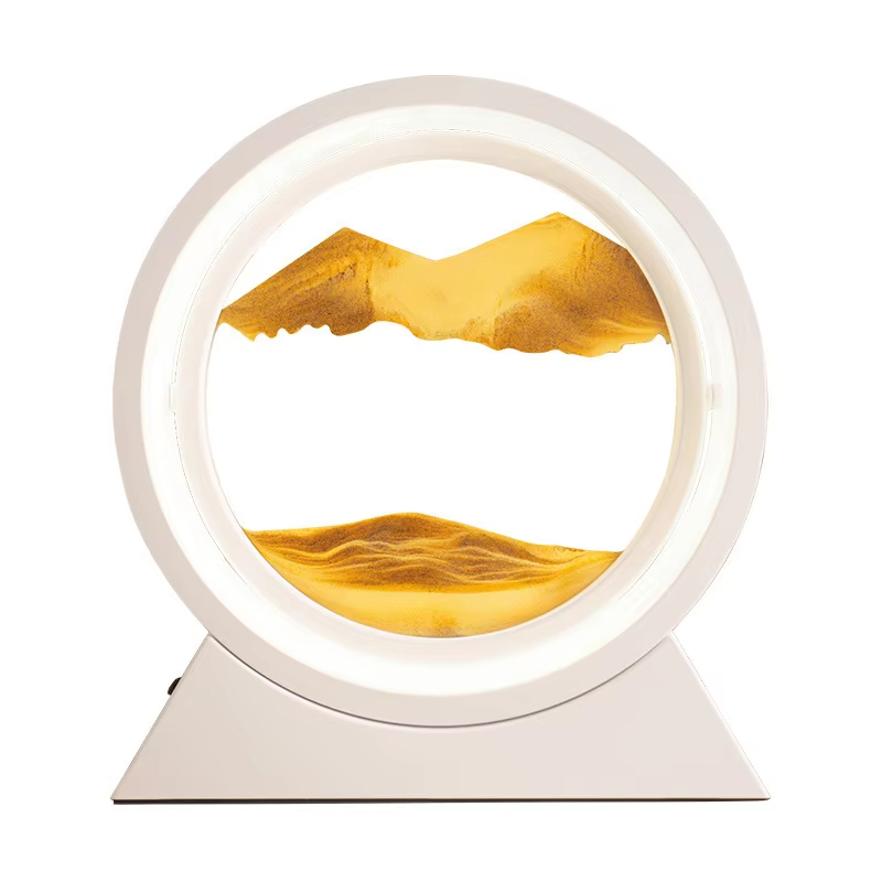 Landscape Hourglass Flowing Sand Painting Ornament Light Luxury Home Living Room Decoration Office Decoration