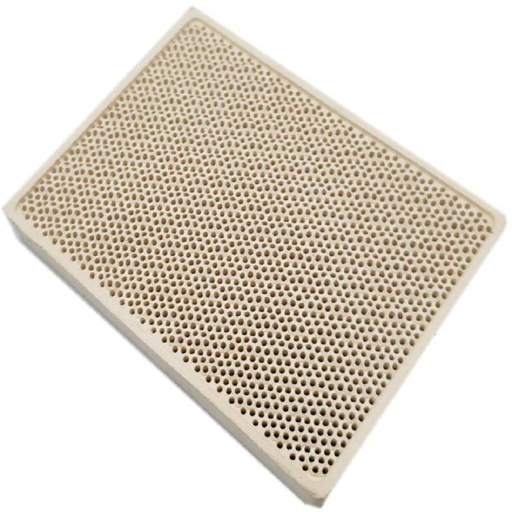 Piezas de calentador de Gas, placa cerámica de panal ardiente, reemplazo de quemador mmInfrared 132x92x13