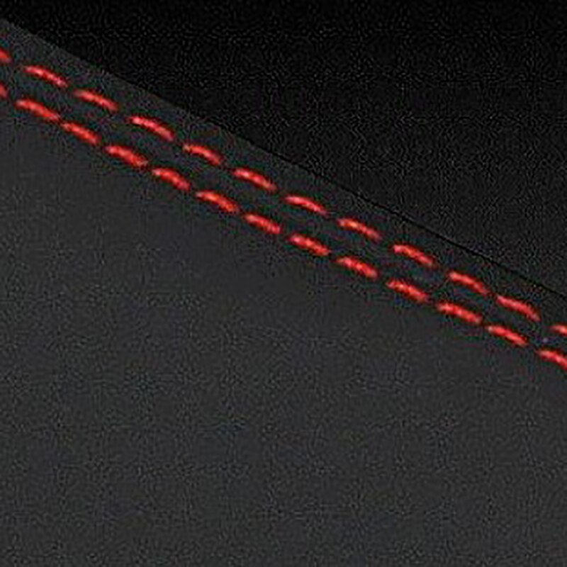 Autogordel interieur kussen, zachte lederen autogordel hoes nekkussen, veiligheidsgordel schouderkussen, rood