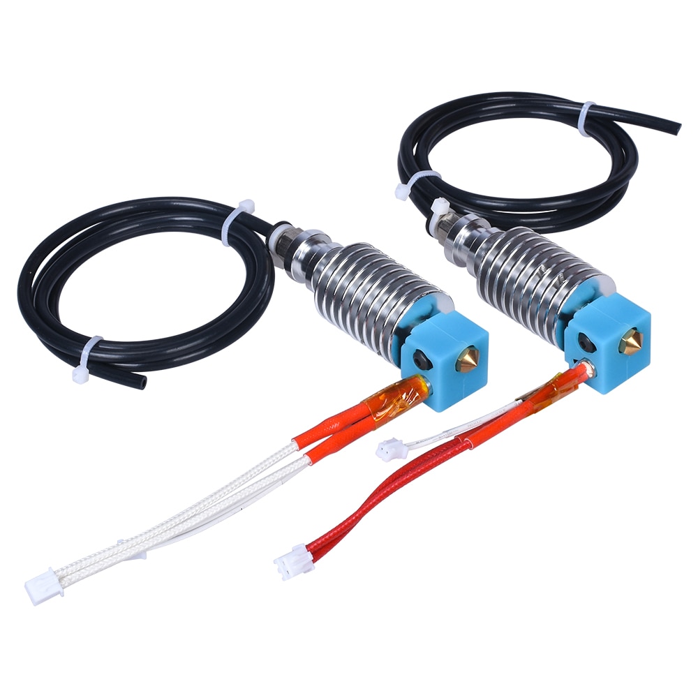 I3 Mega Hotend Upgrade 12V 24V Bowden Extruder V5 J-head Hotend 3D Printer Parts For Anycubic I3 Mega Mega-S Parts vs V6 Hotend