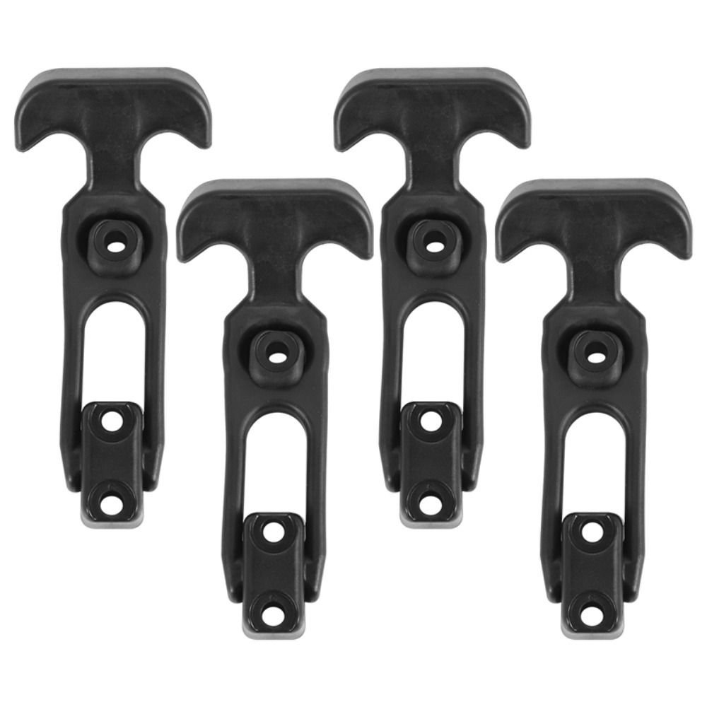 T-Handle Rubber Flexible Draw Latches Fit for Toolbox /Cooler/ Cart/Farm Flexible Rubber Pull-Action Door Locks