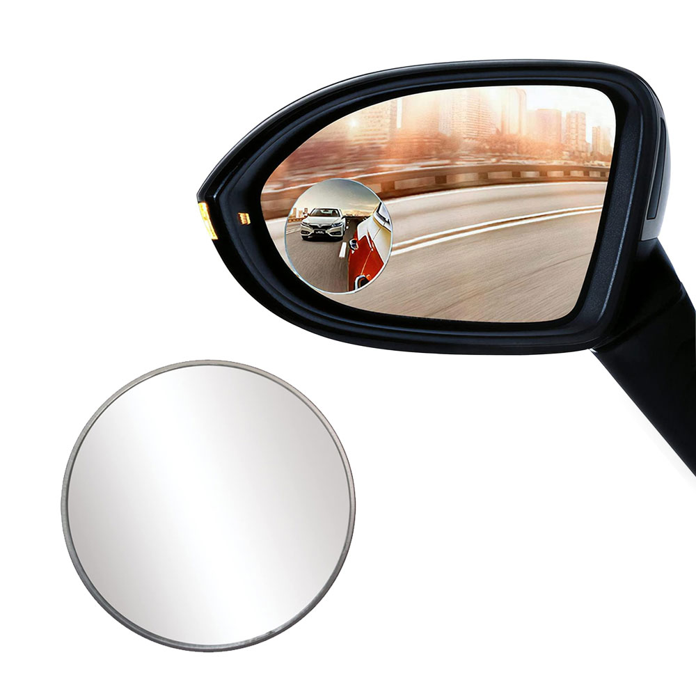 Rétroviseurs latéraux pour camion et voiture, 1 pièce, miroir d'angle mort rond convexe grand Angle, étanche, accessoires de rétroviseurs automobiles pour bébé