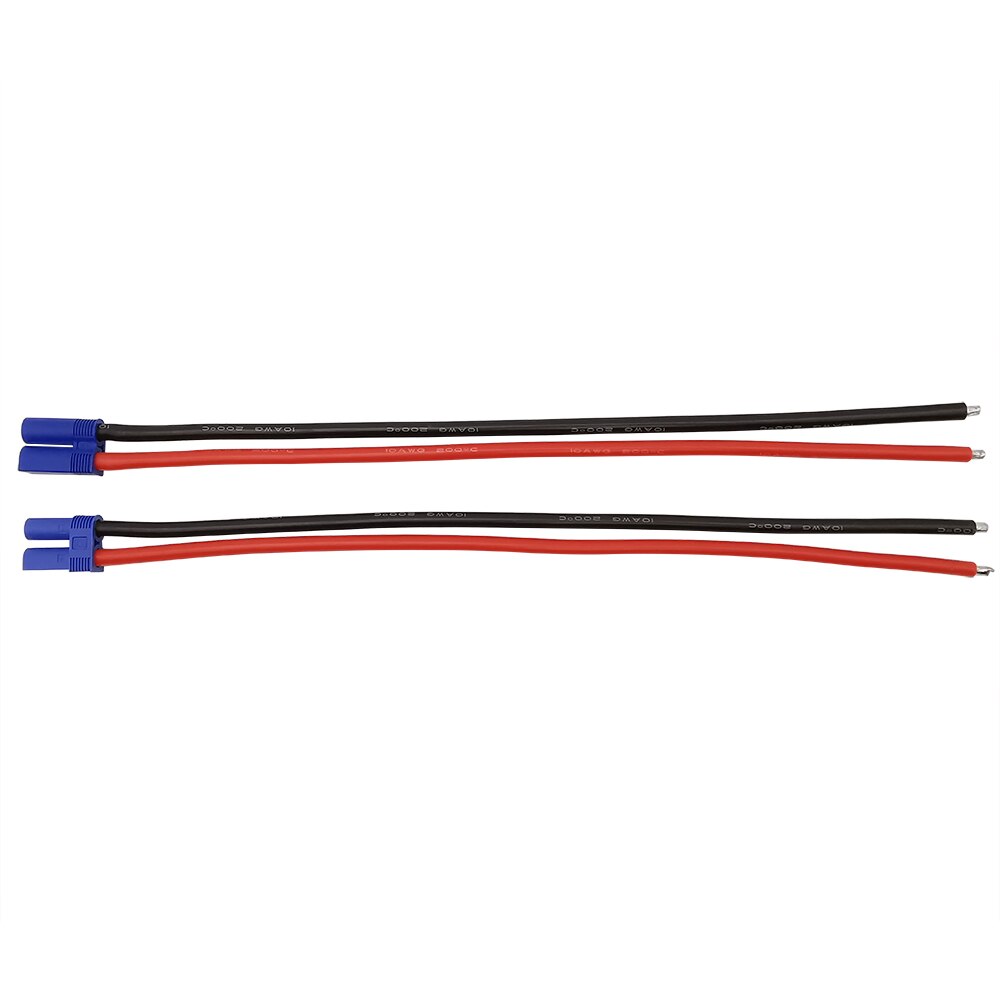 10AWG Silikon Kabel EC5 Stecker/Weibliche Jack Draht Anschluss für RC Batterie Spielzeug Zopf Draht Länge 15cm 30cm 50cm