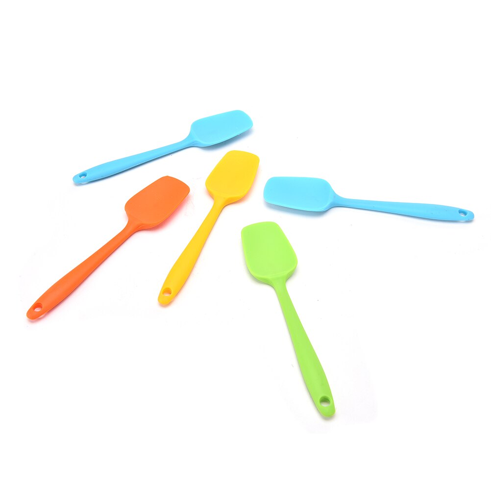 Eco Friendly Silicone Baking Spatula Cooking Baking Scraper Cake Cream Butter Spatula Mixing Batter Scraper Kitchen Tools